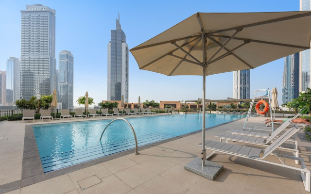 Silkhaus 1bdr in Burj Crown Burj Khalifa View