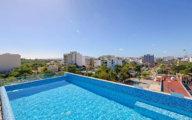 Terrasse Hotel Playa del Carmen