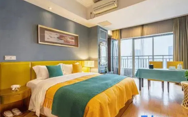 Tomato Art Smart Cinema Apartment (Chuhe Hanjie Metro Station, Hubei Provincial Museum Branch)