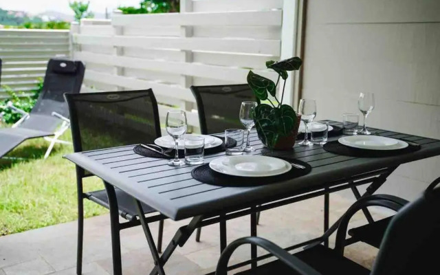 Les Alizés Bleus - Cosy appartement avec piscine