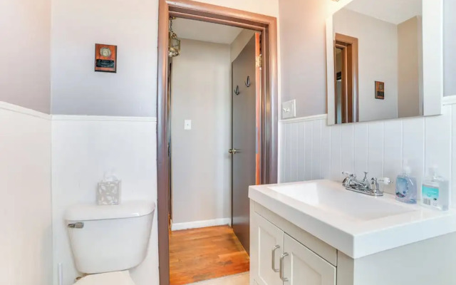 Walk to Beach: Lake-view Home in Alpena!