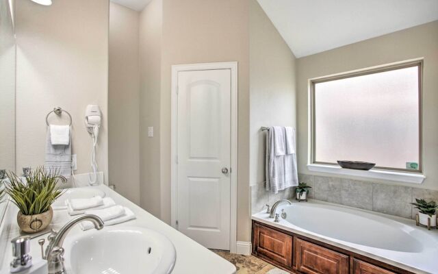 Private Yard & Grill: Greenville Vacation Rental