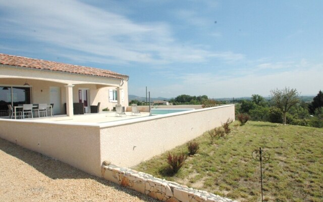 Serene Holiday Home in Les Mages With Balcony
