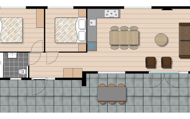 Luxury chalet with an outdoor sauna, on De Veluwe