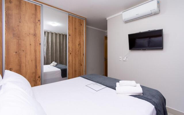 Flat com jacuzzi no Setor Bueno - EL3202