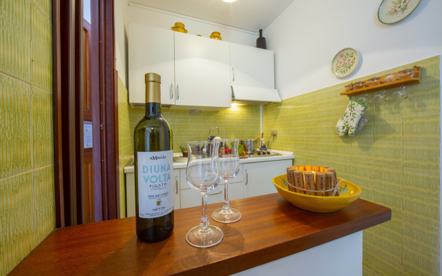 Margherita among vineyards