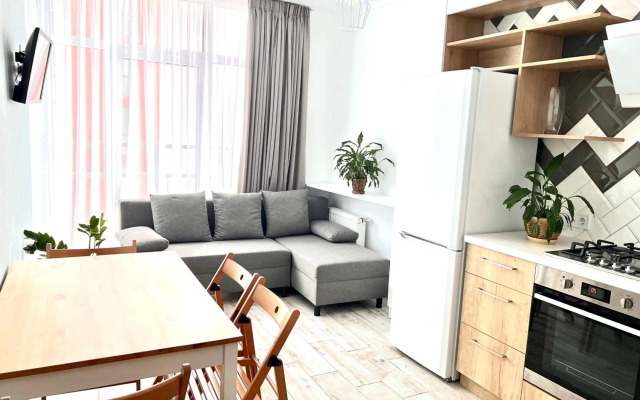 Beautiful apartment in a new building in the center