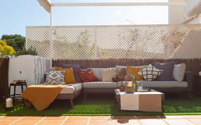 Preciosa casa con piscina comunitaria en Benalmádena