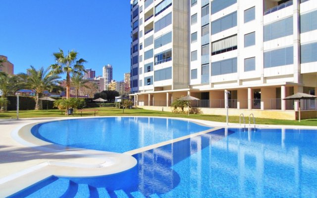 Apartment With one Bedroom in Benidorm, With Wonderful sea View, Pool