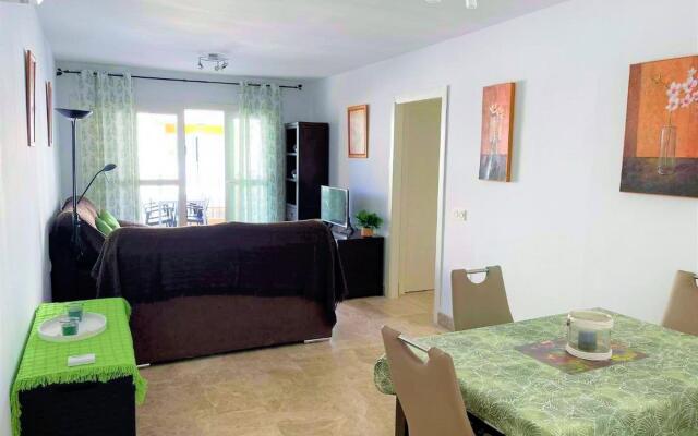 Pleasant apartment in Almerimar with shared pool