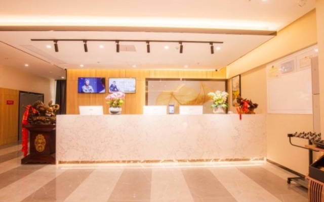 Green Tree Inn Express Wuxi Xinwu District Sunan Shuofang Internatinal Airport Hongshan – Lobby – Wuxi