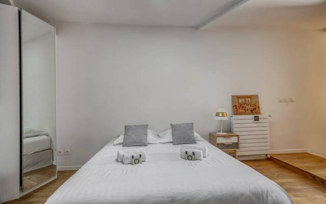 Fantastic 1Br Flat 100M Away From Oberkampf