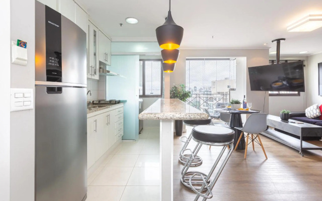 Easy Star - Lindo Flat na Vila Olímpia - YW01G