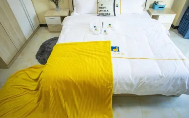 Yushang Chinese Yiju No Man Homestay (Zijin Famous Garden Shop) – Guest Rooms – Fuyang