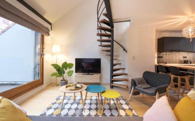 Functional housings 2 steps from Grand Place