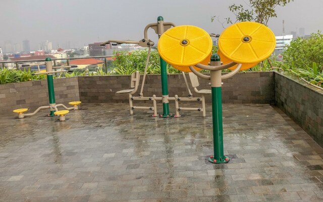 Studio at Menteng Park Apartment with City View