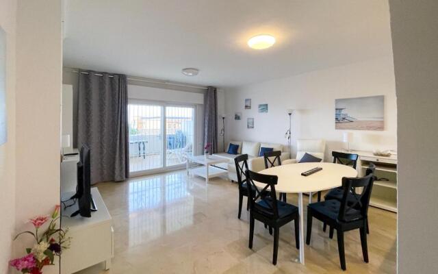 61-Beach Front Apartment with Stunning Views in Fuengirola