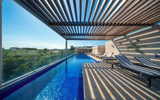 2 BR Condo with Rooftop Pool - Terrazas