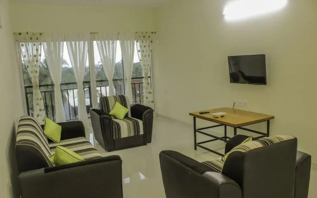 OYO Home 9787 2BHK Green View Miramar Beach