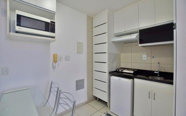 Estúdio calmo ao lado do parque