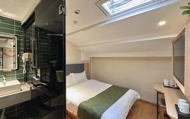 Green Tree Inn Express Beijing Xicheng District Dazhalan – Guest Rooms – Beijing