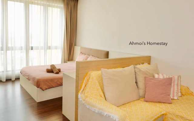 SILKSKY- Chic Studio for 2, Free Parking, Near Balakong, C180, The Mines, Serdang, Kajang – Guest Rooms – Kajang