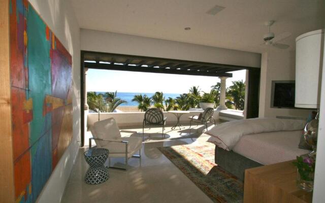Spectacular 3-Story Beachfront Villa with a Huge Pool Patio