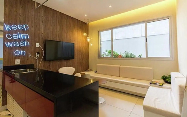 Studio com varanda garden Rua Augusta CD 116 UA