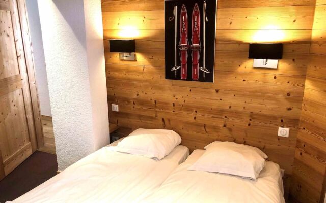 Calme nature ski à Vallorcine Mont Blanc