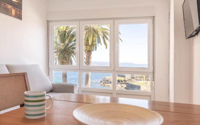 Apartamento Fisterra con vistas al mar