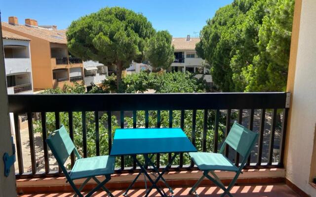 Grand studio pour 5 personnes bord de plage