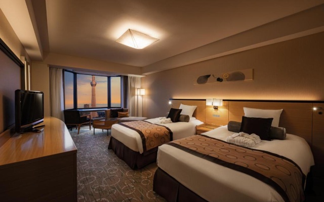 Standard Skytree View Twin room (트윈 침대 2개) 사진 2
