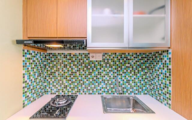 Homey And Minimalist Studio Tamansari The Hive Apartment