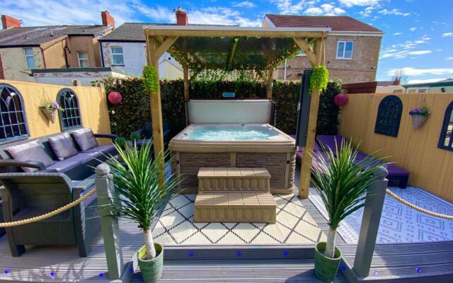 New…The Hottub House Blackpool Pleasure Beach