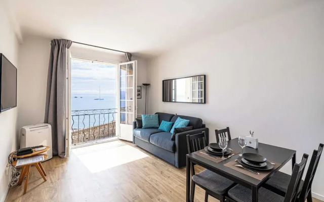Charming Appt - 1bd/4p- sea View - Antibes Centre