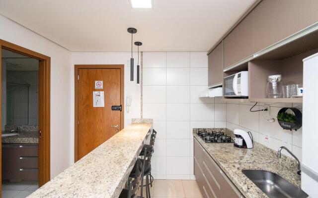 Flat aconchegante no Setor Bueno - TH2107