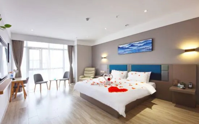 Subai Cloud Hotel (Lu 'an Yeji Victory Times Square Store) – Guest Rooms – Luan