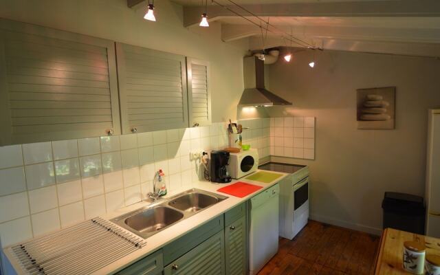 Chalet With Private Tennis Court in Humain