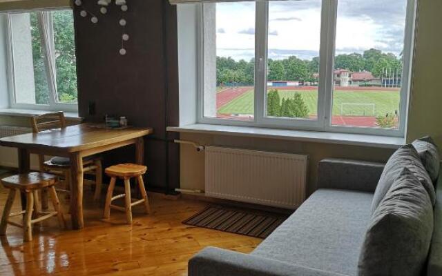 Gaišs studio tipa dzīvoklis Ventspils centrā