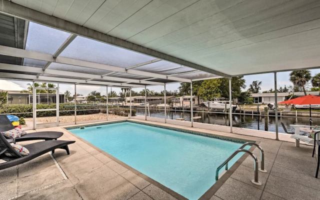 Canalfront Bradenton Home w/ Dock & Pool!