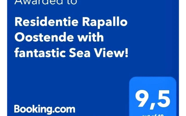 Residentie Rapallo Oostende with fantastic Sea View!