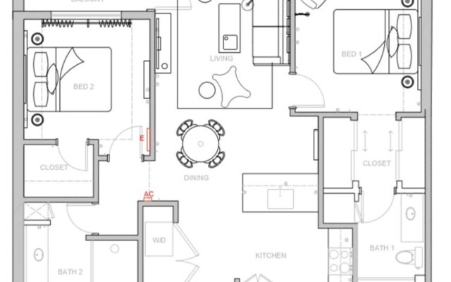 1br Luxury Apartment | Heated Pool by Wanderjaunt