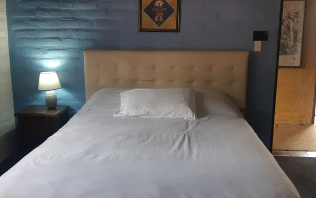 Yellow guest house