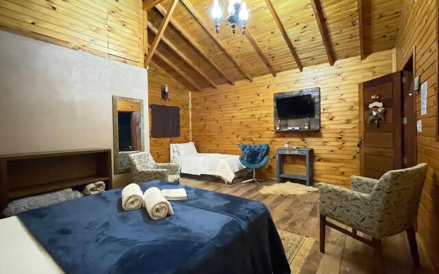 Cabana em Gramado 4 pessoas Chalé 02