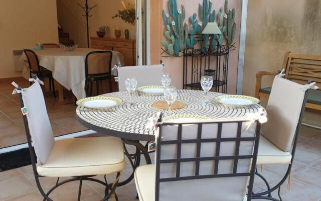 Mini villa Messicana 5 pers 500 m plage piscine