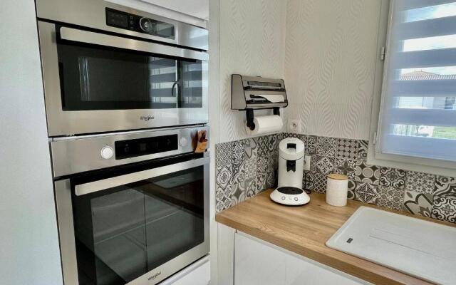 MAISON moderne 6 pers, jardin proche plage¢re