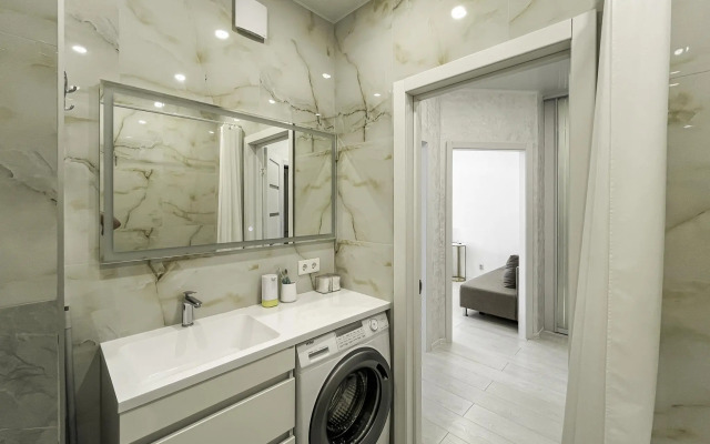 Studio apartment on Dmitry Mendeleev street 2k2