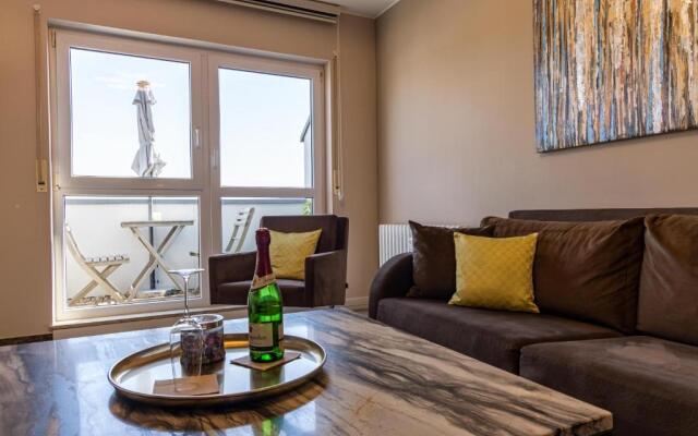 Luxuswohnung mit Tiefgarage in Nähe Messe-BMW-Porsche-DHL-Flughafen