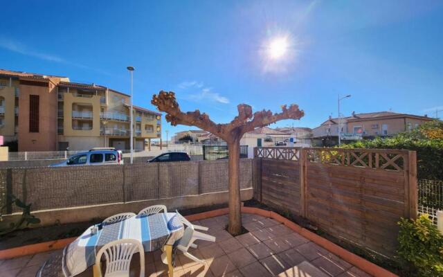 Maison 100m de la plage avec parking securise plus wifi