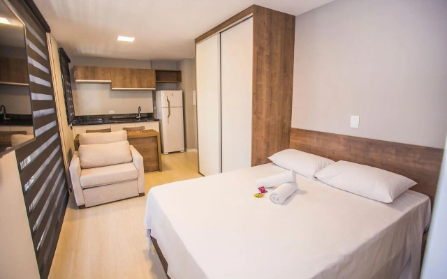 Studio Central com Ar Condicionado - ALL0817